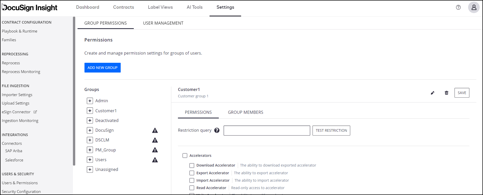 Users and Permissions Configuration Options