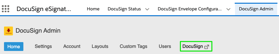 Modify Docusign Connect Settings for SBA Loans
