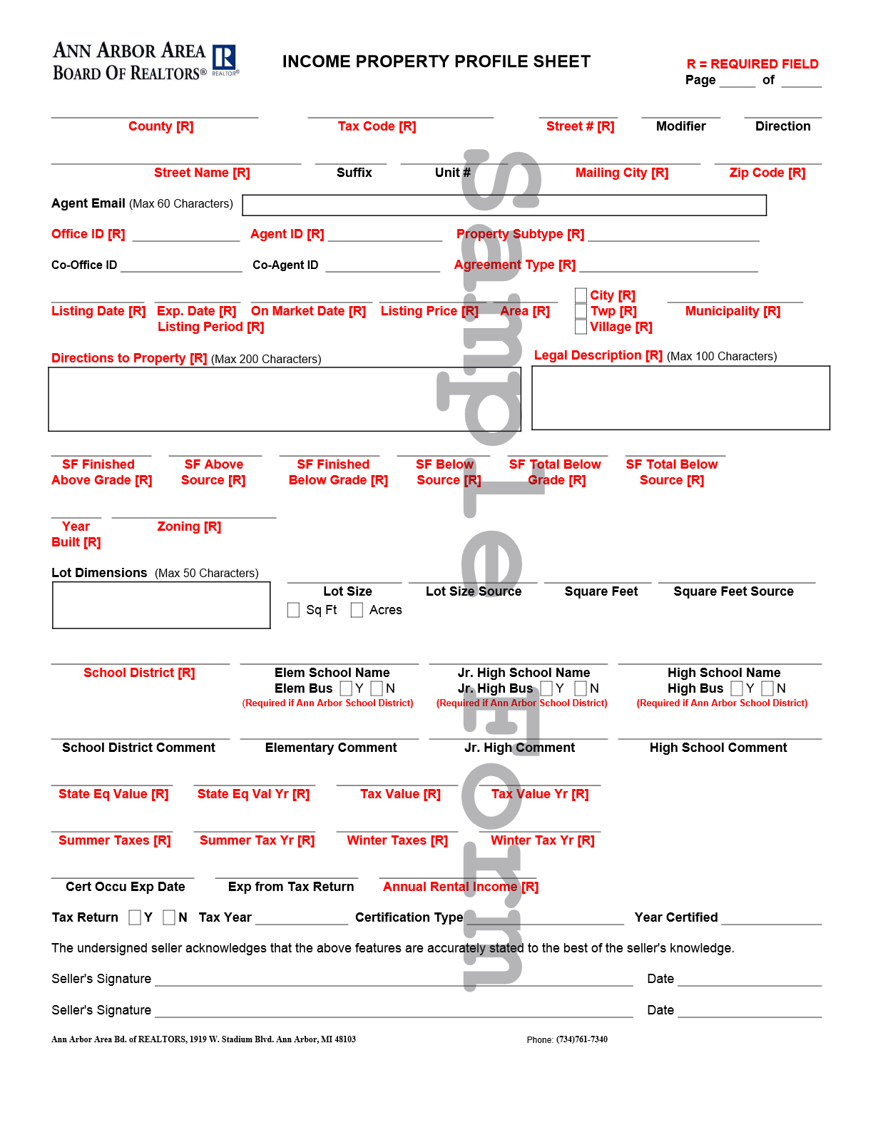 Why Do I See a “Sample” Watermark on My Association Forms?