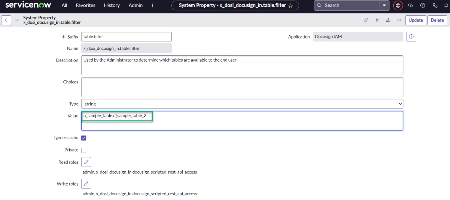 Step 3: Update the System Property
