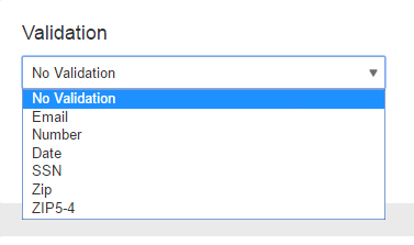 Merge Validation Create Merge Fields