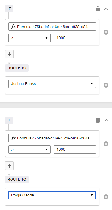 Set Up or Edit Conditional Routing