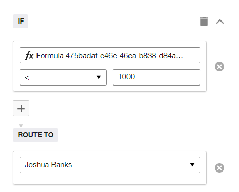 Set Up or Edit Conditional Routing