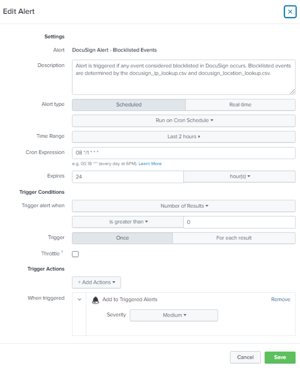 Configure and Enable Alerts