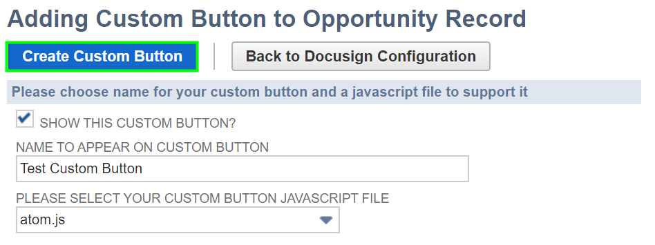 Add A Custom Button With Code