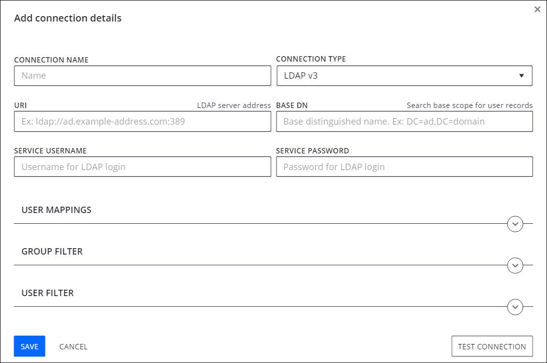 LDAP v3 and Oracle Enterprise Directory Connections