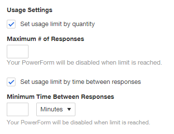 Create a PowerForm