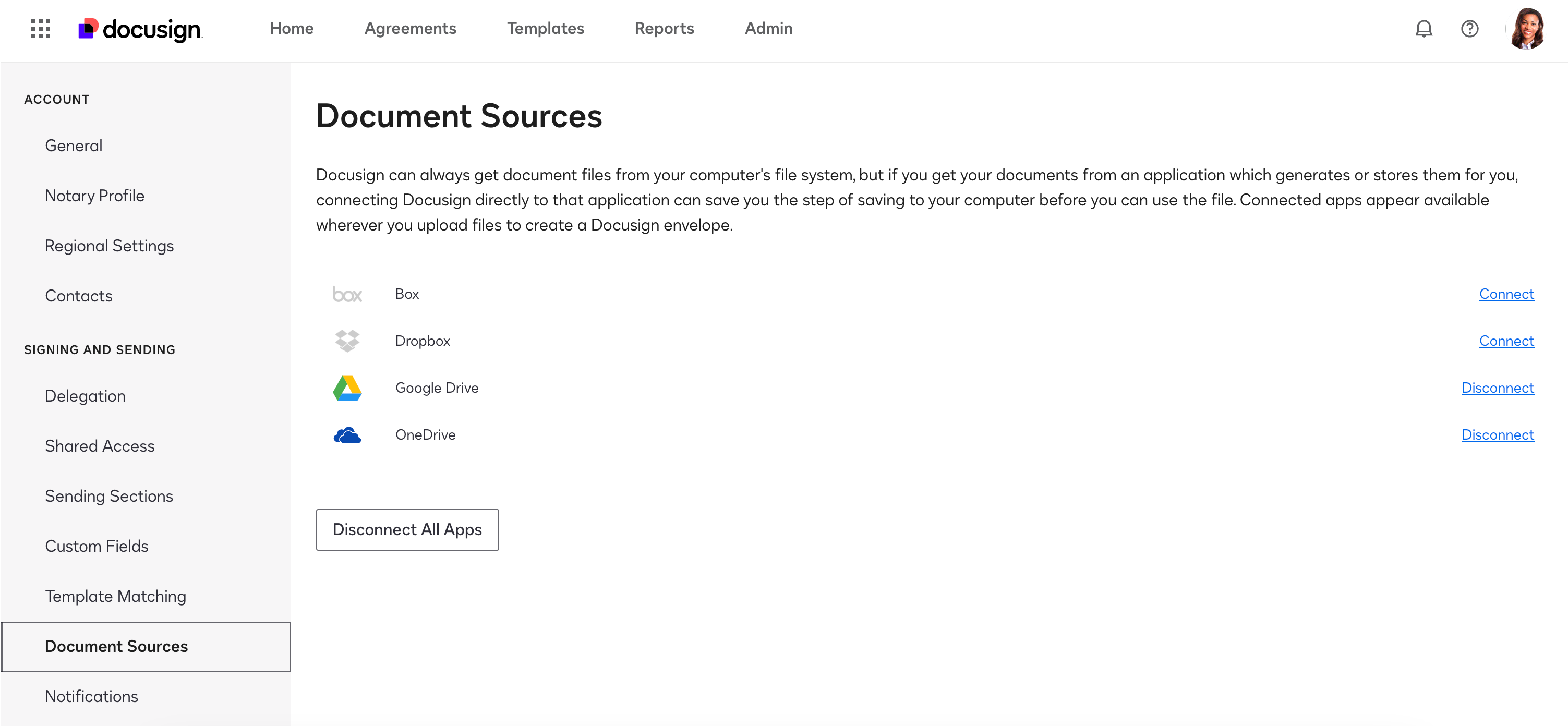 Connect to Your Document Source and Application