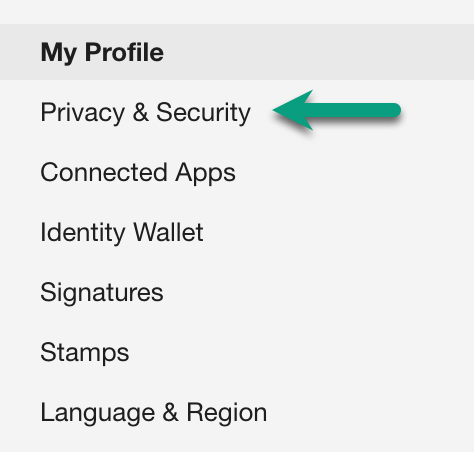 Set Up Two-Step Verification