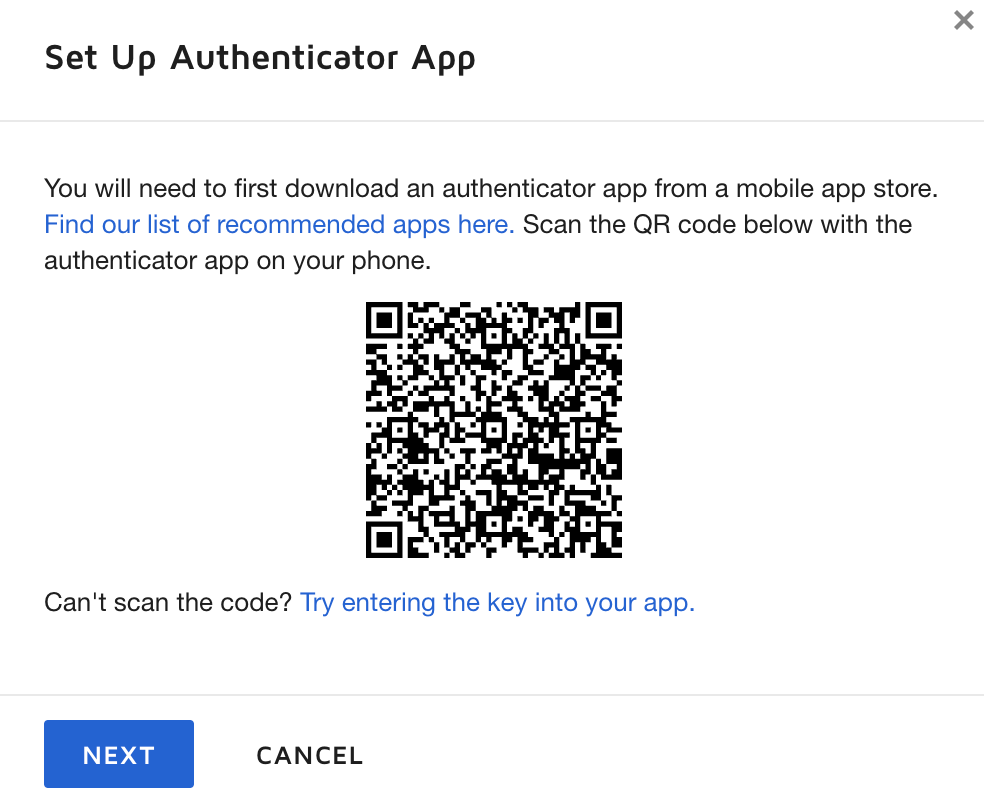 Use an Authenticator App for Two-Step Verification