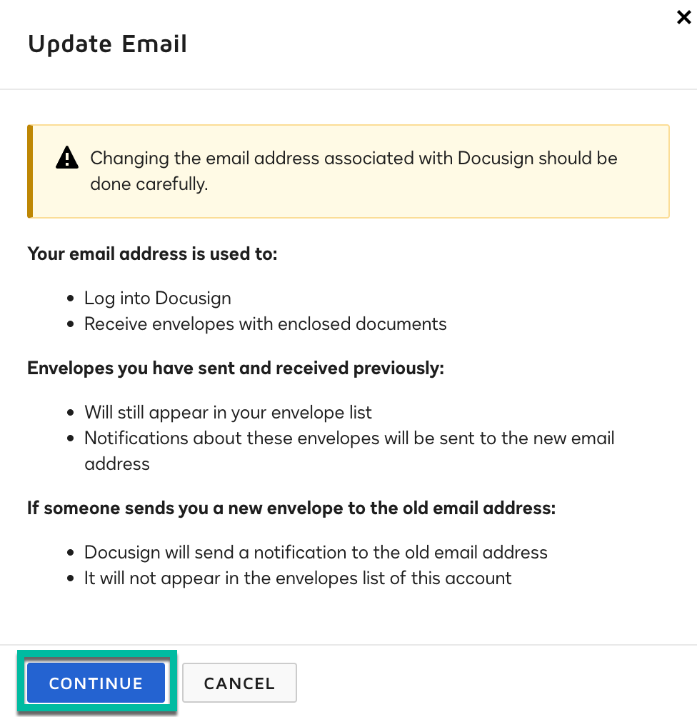 Alter Email Address Change Your Email Address