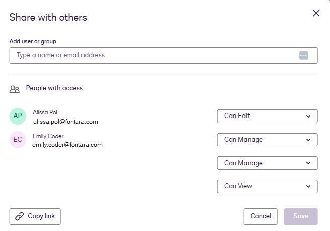 Share Requests