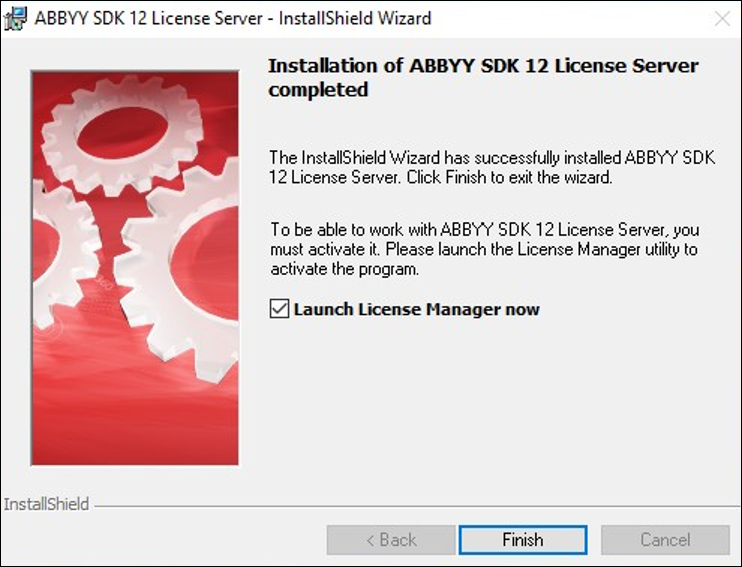 Post-Installation: Setup License Server and Activate OCR License