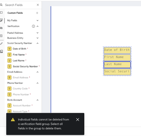 Verify In Field New and Enhanced Features