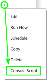 Create Console Scripts