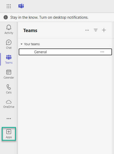 Install Docusign for Teams