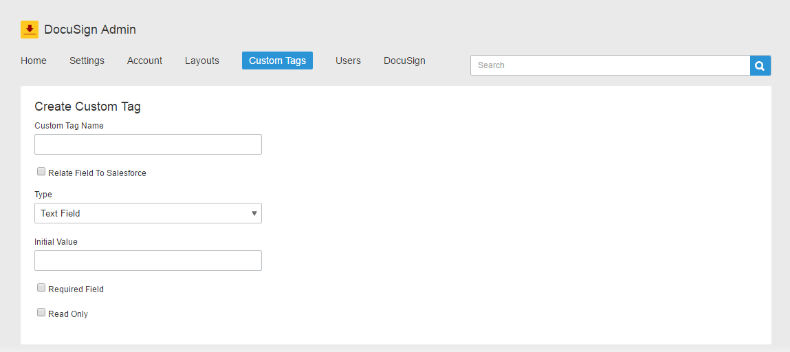 Create Merge Fields