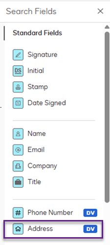 Address Selector Field Use Address Auto-Suggestion Fields