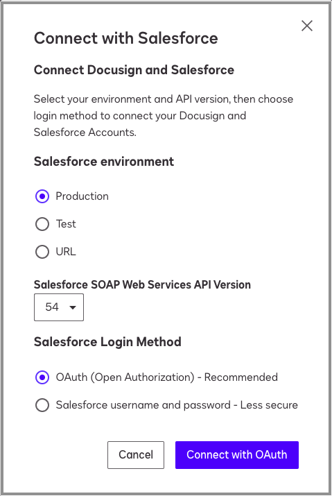 Create a Connect Configuration to Add Salesforce Merge Fields to a ...