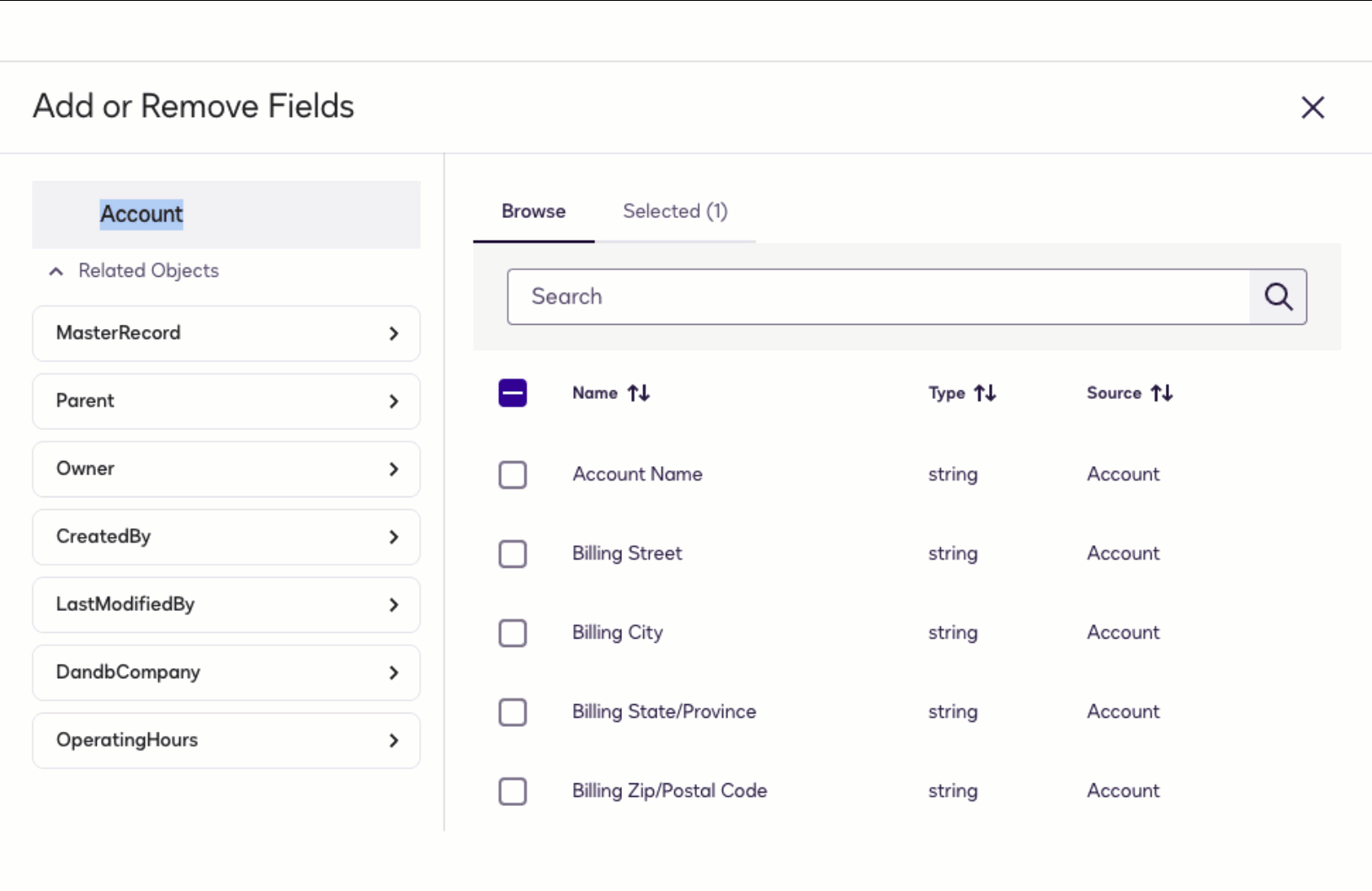 Link Multiple Read from Salesforce Steps