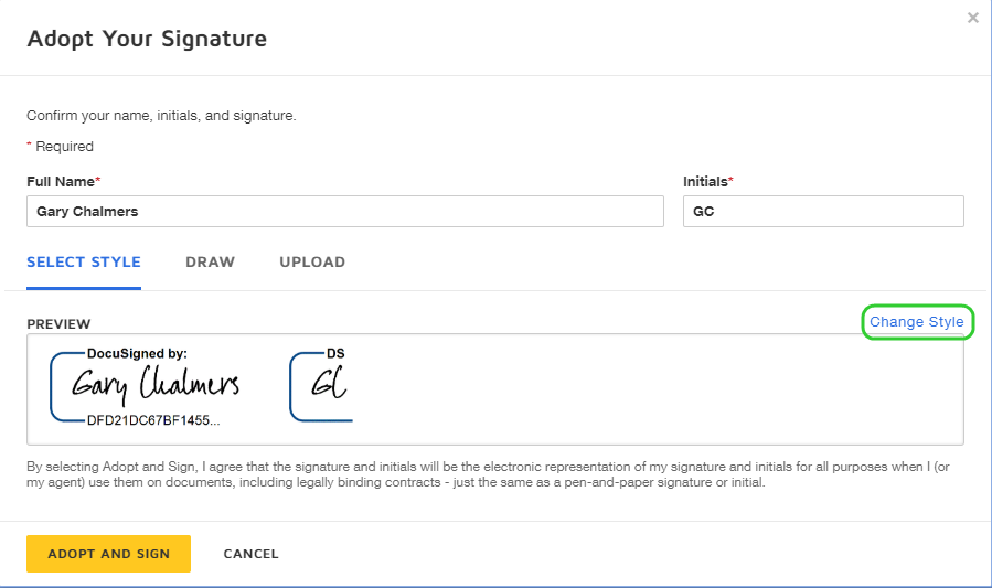 Disposition Signature Example Adopt Your Signature