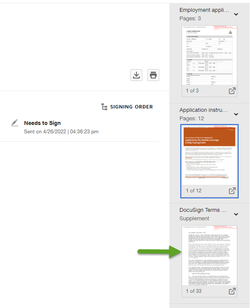 How Do I Handle Supplemental Documents?