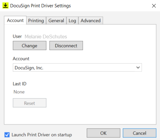 Print Driver Settings